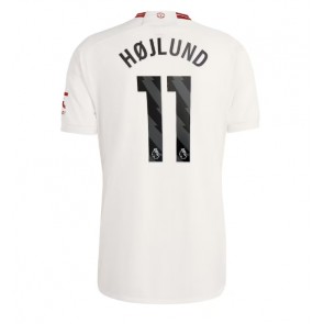 Manchester United Rasmus Hojlund #11 Alternativní Dres 2023-24 Krátkým Rukávem