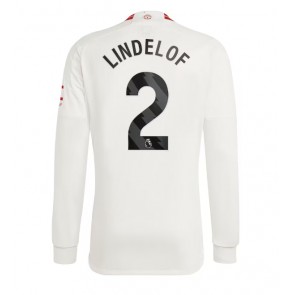 Manchester United Victor Lindelof #2 Alternativní Dres 2023-24 Dlouhým Rukávem