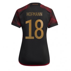 Německo Jonas Hofmann #18 Venkovní Dres pro Dámy MS 2022 Krátkým Rukávem