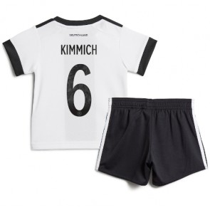 Německo Joshua Kimmich #6 Domácí dres komplet pro Děti MS 2022 Krátkým Rukávem (+ Krátké kalhoty)