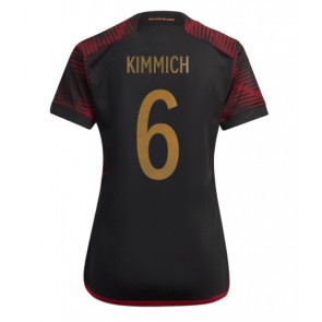 Německo Joshua Kimmich #6 Venkovní Dres pro Dámy MS 2022 Krátkým Rukávem