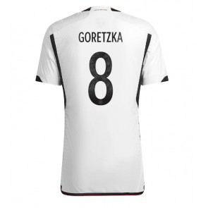 Německo Leon Goretzka #8 Domácí Dres MS 2022 Krátkým Rukávem