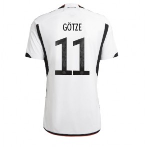Německo Mario Gotze #11 Domácí Dres MS 2022 Krátkým Rukávem