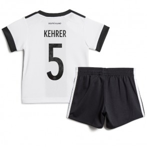 Německo Thilo Kehrer #5 Domácí dres komplet pro Děti MS 2022 Krátkým Rukávem (+ Krátké kalhoty)