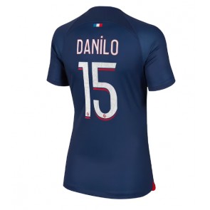 Paris Saint-Germain Danilo Pereira #15 Domácí Dres pro Dámy 2023-24 Krátkým Rukávem