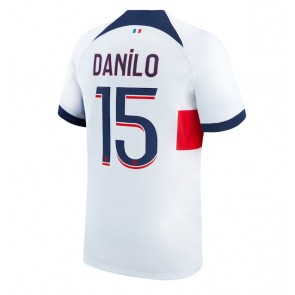 Paris Saint-Germain Danilo Pereira #15 Venkovní Dres 2023-24 Krátkým Rukávem