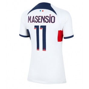Paris Saint-Germain Marco Asensio #11 Venkovní Dres pro Dámy 2023-24 Krátkým Rukávem