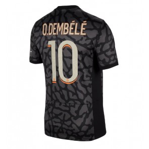 Paris Saint-Germain Ousmane Dembele #10 Alternativní Dres 2023-24 Krátkým Rukávem