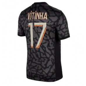 Paris Saint-Germain Vitinha Ferreira #17 Alternativní Dres 2023-24 Krátkým Rukávem