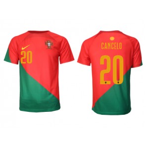 Portugalsko Joao Cancelo #20 Domácí Dres MS 2022 Krátkým Rukávem