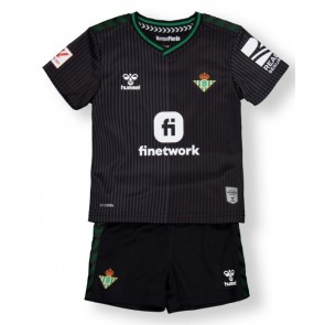 Real Betis Alternativní dres komplet pro Děti 2023-24 Krátkým Rukávem (+ Krátké kalhoty)
