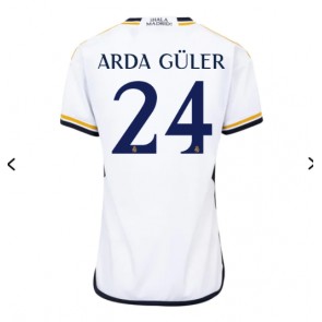 Real Madrid Arda Guler #24 Domácí Dres pro Dámy 2023-24 Krátkým Rukávem