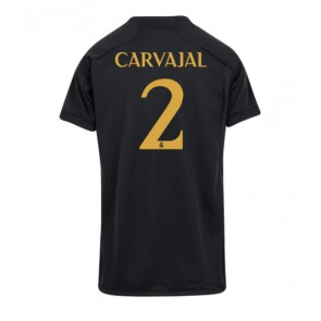Real Madrid Daniel Carvajal #2 Alternativní Dres pro Dámy 2023-24 Krátkým Rukávem