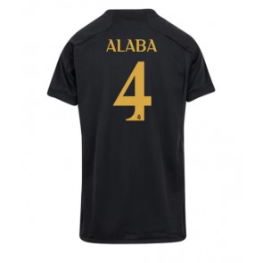 Real Madrid David Alaba #4 Alternativní Dres pro Dámy 2023-24 Krátkým Rukávem