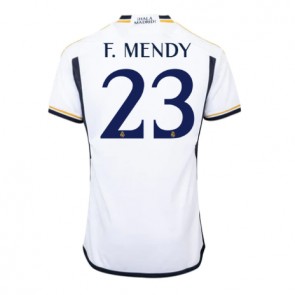 Real Madrid Ferland Mendy #23 Domácí Dres 2023-24 Krátkým Rukávem