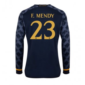 Real Madrid Ferland Mendy #23 Venkovní Dres 2023-24 Dlouhým Rukávem