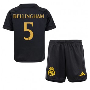 Real Madrid Jude Bellingham #5 Alternativní dres komplet pro Děti 2023-24 Krátkým Rukávem (+ Krátké kalhoty)