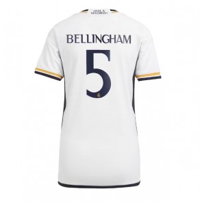 Real Madrid Jude Bellingham #5 Domácí Dres pro Dámy 2023-24 Krátkým Rukávem