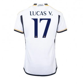 Real Madrid Lucas Vazquez #17 Domácí Dres 2023-24 Krátkým Rukávem
