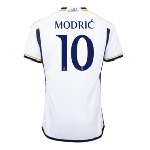Real Madrid Luka Modric #10 Domácí Dres 2023-24 Krátkým Rukávem