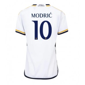 Real Madrid Luka Modric #10 Domácí Dres pro Dámy 2023-24 Krátkým Rukávem