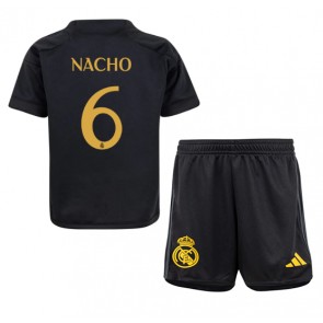 Real Madrid Nacho #6 Alternativní dres komplet pro Děti 2023-24 Krátkým Rukávem (+ Krátké kalhoty)