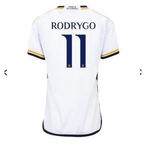 Real Madrid Rodrygo Goes #11 Domácí Dres pro Dámy 2023-24 Krátkým Rukávem