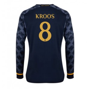 Real Madrid Toni Kroos #8 Venkovní Dres 2023-24 Dlouhým Rukávem