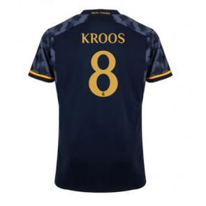 Real Madrid Toni Kroos #8 Venkovní Dres 2023-24 Krátkým Rukávem