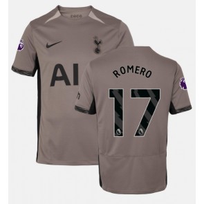 Tottenham Hotspur Cristian Romero #17 Alternativní Dres 2023-24 Krátkým Rukávem