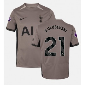 Tottenham Hotspur Dejan Kulusevski #21 Alternativní Dres 2023-24 Krátkým Rukávem