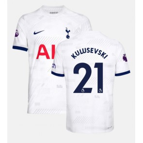 Tottenham Hotspur Dejan Kulusevski #21 Domácí Dres 2023-24 Krátkým Rukávem
