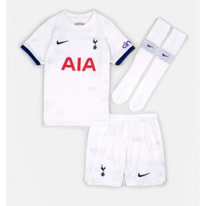 Tottenham Hotspur Domácí dres komplet pro Děti 2023-24 Krátkým Rukávem (+ Krátké kalhoty)