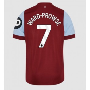West Ham United James Ward-Prowse #7 Domácí Dres 2023-24 Krátkým Rukávem