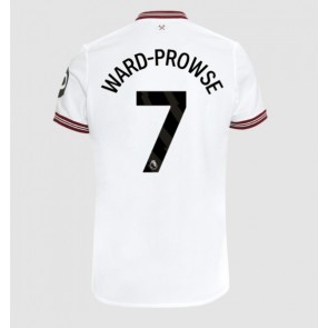 West Ham United James Ward-Prowse #7 Venkovní Dres 2023-24 Krátkým Rukávem