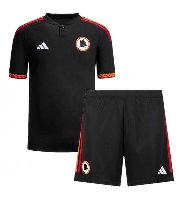 AS Roma Alternativní dres komplet pro Děti 2023-24 Krátkým Rukávem (+ Krátké kalhoty)