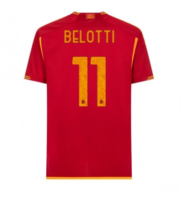 AS Roma Andrea Belotti #11 Domácí Dres 2023-24 Krátkým Rukávem