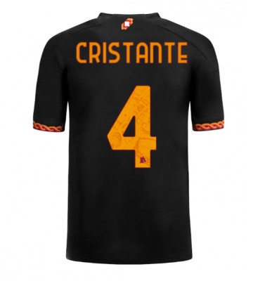 AS Roma Bryan Cristante #4 Alternativní Dres 2023-24 Krátkým Rukávem