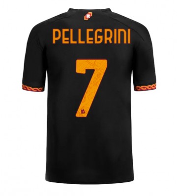 AS Roma Lorenzo Pellegrini #7 Alternativní Dres 2023-24 Krátkým Rukávem