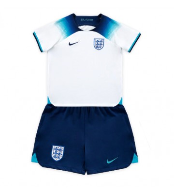 Anglie Domácí dres komplet pro Děti MS 2022 Krátkým Rukávem (+ Krátké kalhoty)