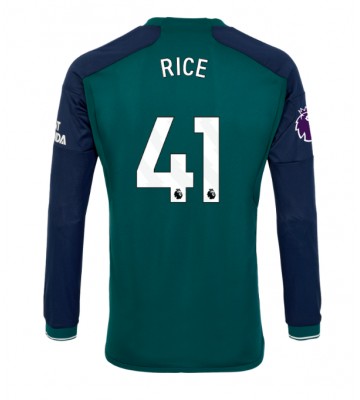 Arsenal Declan Rice #41 Alternativní Dres 2023-24 Dlouhým Rukávem