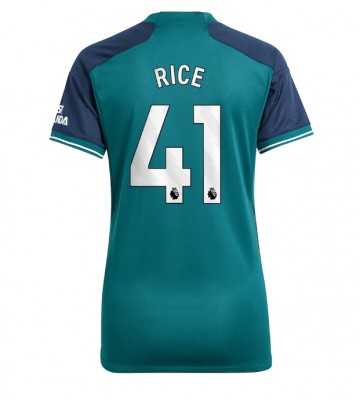 Arsenal Declan Rice #41 Alternativní Dres pro Dámy 2023-24 Krátkým Rukávem