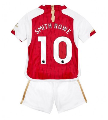Arsenal Emile Smith Rowe #10 Domácí dres komplet pro Děti 2023-24 Krátkým Rukávem (+ Krátké kalhoty)