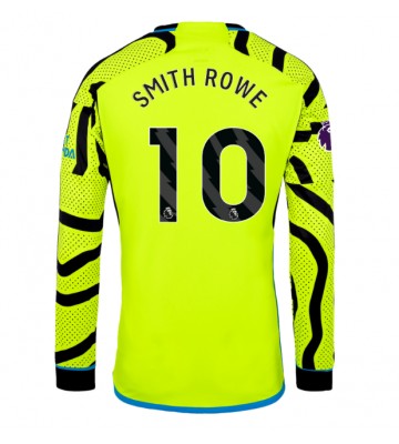 Arsenal Emile Smith Rowe #10 Venkovní Dres 2023-24 Dlouhým Rukávem