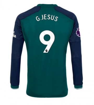 Arsenal Gabriel Jesus #9 Alternativní Dres 2023-24 Dlouhým Rukávem