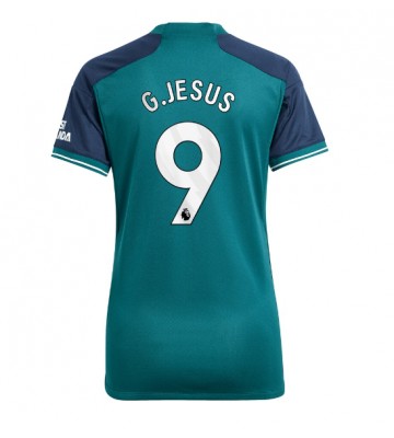 Arsenal Gabriel Jesus #9 Alternativní Dres pro Dámy 2023-24 Krátkým Rukávem