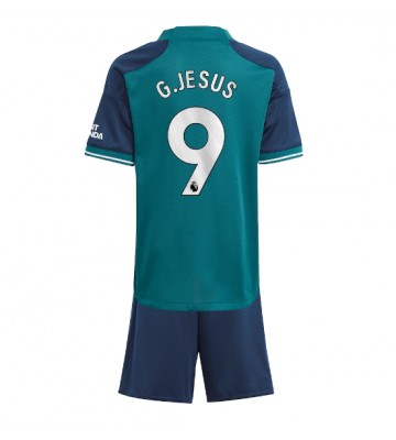Arsenal Gabriel Jesus #9 Alternativní dres komplet pro Děti 2023-24 Krátkým Rukávem (+ Krátké kalhoty)