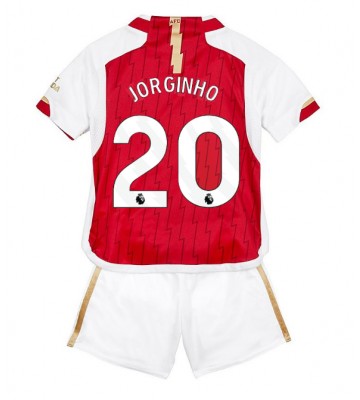 Arsenal Jorginho Frello #20 Domácí dres komplet pro Děti 2023-24 Krátkým Rukávem (+ Krátké kalhoty)