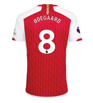 Arsenal Martin Odegaard #8 Domácí Dres 2023-24 Krátkým Rukávem