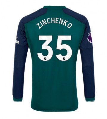 Arsenal Oleksandr Zinchenko #35 Alternativní Dres 2023-24 Dlouhým Rukávem